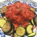 tomcha0079's cooksnap of when they made トマト＆ズッキーニの冷製パスタ.