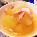 signifie's cooksnap of when they made 冬瓜とベーコンの煮物.