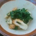 sabububu's cooksnap of when they made ニラとちくわの酢味噌和え.