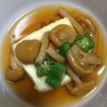 そらとはる:D:D's cooksnap of when they made 油で揚げないノンオイル揚げ出し豆腐!?風.