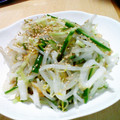 ジロト's cooksnap of when they made きゅうりとちくわともやしの簡単ナムル☆.