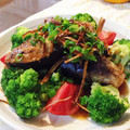 ＊畝畝＊'s cooksnap of when they made ちょっとお気取りさんの【茄子バーグ】.