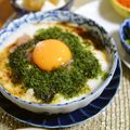 taruママ's cooksnap of when they made まぐろの月見やまかけ.