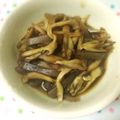 ゆうこ219's cooksnap of when they made 常備菜☆舞茸とこんにゃくのキンピラ.