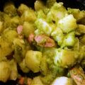 mykym's cooksnap of when they made じゃがいものジェノベーゼソース和え.