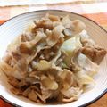 いしまいﾁｬﾝ's cooksnap of when they made 焦がし醤油で♪豚バラとキャベツの炒め物.