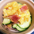 kona8's cooksnap of when they made きゅうりとベーコンの中華炒め.