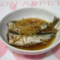 はやみちゃん's cooksnap of when they made 圧力鍋deいわしのポン酢しょう油煮.