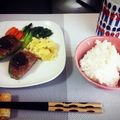 myNameisP's cooksnap of when they made 家の定番ピーマンの肉詰め.