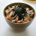 ねっちゃんっ's cooksnap of when they made さんま缶とキムチの☆すし丼.