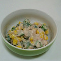 ねっちゃんっ's cooksnap of when they made おくらとコーンのツナマヨ和え.