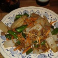 karo55's cooksnap of when they made こんにゃくとごぼうとししとうの甘辛炒め.