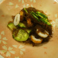 kana叶's cooksnap of when they made 速攻完成！竹輪ときゅうりのもずく和え.