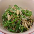 海辺のキッチン's cooksnap of when they made じゃことアーモンドｄｅピーマン炒め.