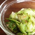 RYK1205's cooksnap of when they made 旨旨レタスの胡麻マヨサラダ.