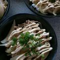 ♥あずきち♥'s cooksnap of when they made 簡単！豚こま肉で満腹！ネギマヨ丼.
