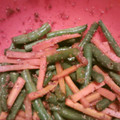nemusama's cooksnap of when they made いんげんと人参のごま和え.