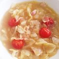 ひまわりとゆき's cooksnap of when they made キャベツとトマトのやさしいスープ！.