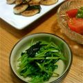 kumikko♪'s cooksnap of when they made ヘルシー小鉢☆みつばの焼き海苔あえ.