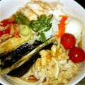 APPLEN's cooksnap of when they made 夏にぴったり☆揚げなすの冷製うどん.