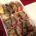 xMARILYNx's cooksnap of when they made ＊大葉とチーズのトマト豚巻き＊.