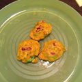 comeko's cooksnap of when they made カボチャと鮭のおやき☆離乳食後期.