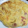 ゆっき616's cooksnap of when they made じゃがいもトマトたっぷりスペインオムレツ.