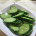 miyuki12's cooksnap of when they made キュウリの浅漬け.