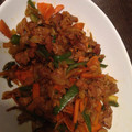 tunachile's cooksnap of when they made 豚肉と玉ねぎのカレー炒め.