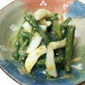 早起きまま's cooksnap of when they made いんげんとイカの和えもの.