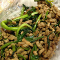 狛犬小屋's cooksnap of when they made 簡単！長ネギと挽き肉の甘辛炒め.