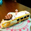 さっつんママチャン's cooksnap of when they made 誕生日に☆新幹線ケーキ.