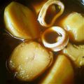 ゆきえのおうちごはん's cooksnap of when they made 大根より美味しい！イカじゃがいも.