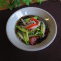まろんかふぇ's cooksnap of when they made お手軽、カニカマきゅ～りのもずく酢☆.