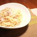 teddynancy's cooksnap of when they made クリームパスタ.
