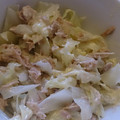 brenandyu's cooksnap of when they made 簡単☆春キャベツとツナのからしマヨ和え.