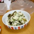 ma:9's cooksnap of when they made ワカメのポテトサラダ.