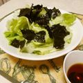 ローズレース's cooksnap of when they made レタス海苔サラダ.