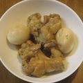 tamachacha's cooksnap of when they made 切る手間なし‼手羽元とゆで卵の甘酸煮！.