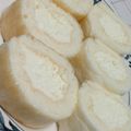 ♡てらまゆ♡'s cooksnap of when they made さっぱりしゅわっ☆白いロールケーキ.