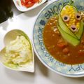 ❀あおい❀'s cooksnap of when they made 夏だ！ちびっこ大好きとうもろこし君カレー.