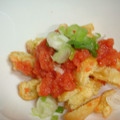 mikiha5's cooksnap of when they made 油揚げの明太子和え.