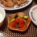 チャ茶チャ's cooksnap of when they made 超簡単☆トマトときゅうりのゴマぽんマリネ.