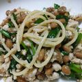 かぴーな's cooksnap of when they made 台湾ラーメンの味で　スープパスタ.