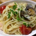 めいたんのママ's cooksnap of when they made 簡単！あさりのトマトパスタ〜.