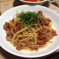 hitty1971's cooksnap of when they made 超簡単！トマトとツナのパスタ.