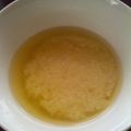 Akkers's cooksnap of when they made 大根おろしだけのお味噌汁.