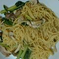 skruttet's cooksnap of when they made 簡単！！豚肉としめじの和風パスタ.