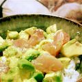 genkiti's cooksnap of when they made さっぱりマグロとアボカドの塩レモン丼.