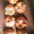 ちなごん♪'s cooksnap of when they made ＊ふわやわ～シュガーレーズンパン＊.